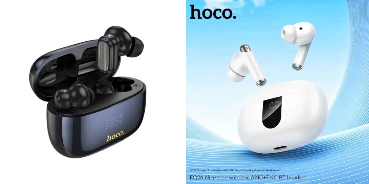 Hoco EW85 ANC TWS Wireless Bluetooth Earbuds (2).webp
